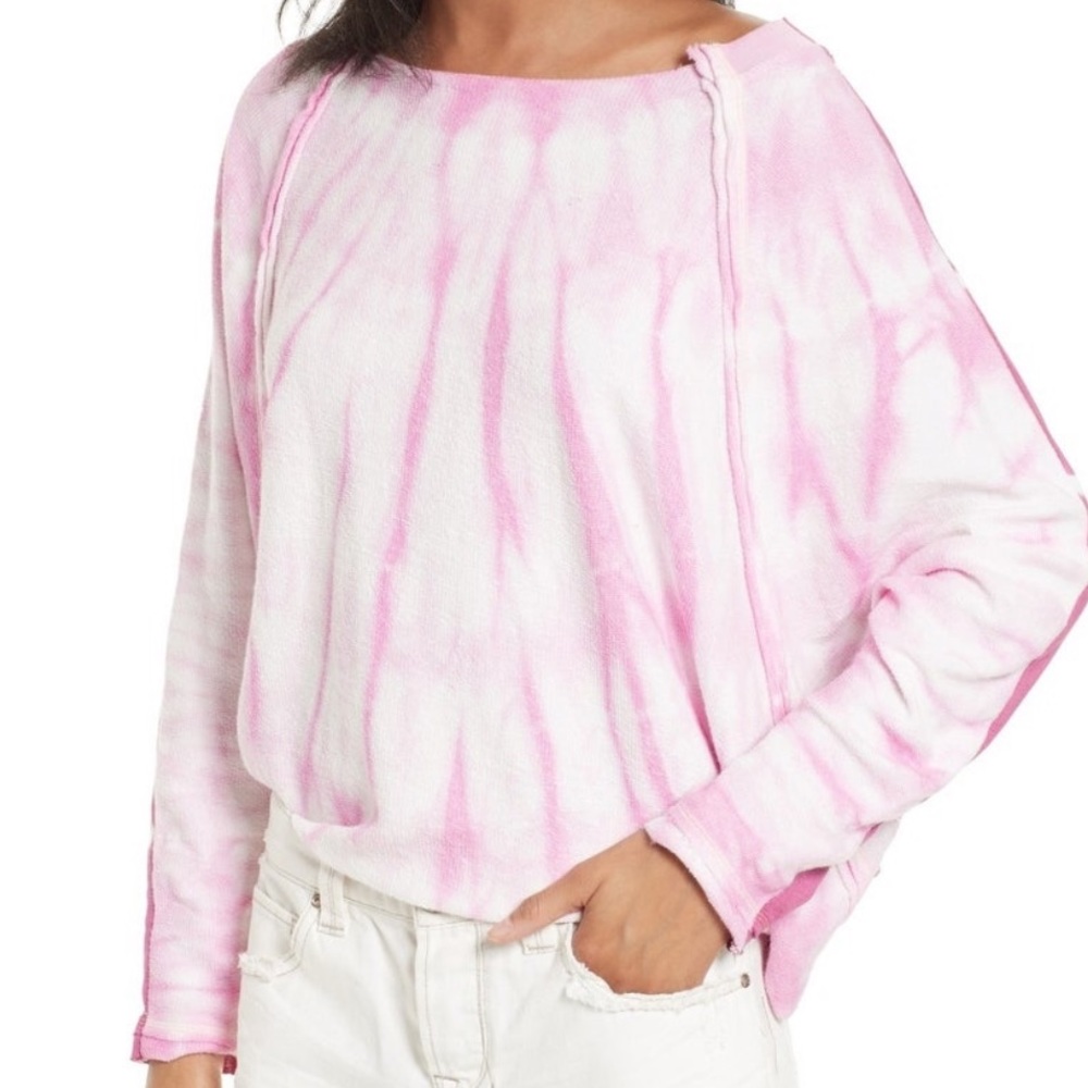 Free People Tie Dye Top